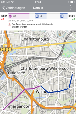 BVG Fahrinfo: ÖPNV Berlin screenshot 3
