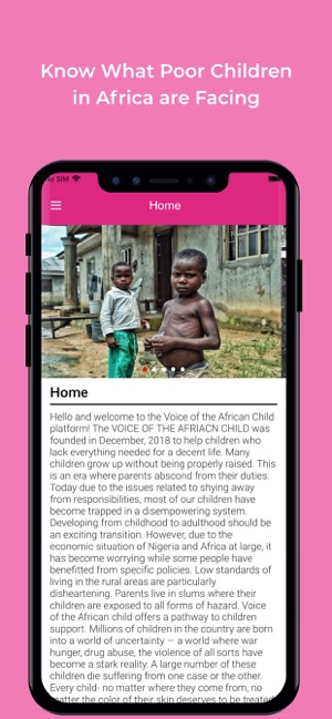 Voice of the African child(圖1)-速報App