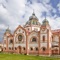 The Synagogue in Subotica was designed by Marcell Komor and Dezső Jakab, partner architects from Budapest, and built between 1900 and 1903 in a new "Lechnerian orienal / Hungarian style"