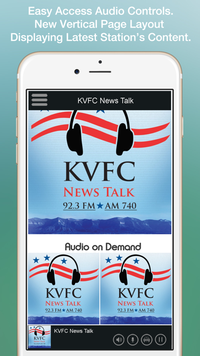 KVFC News Talk screenshot 2