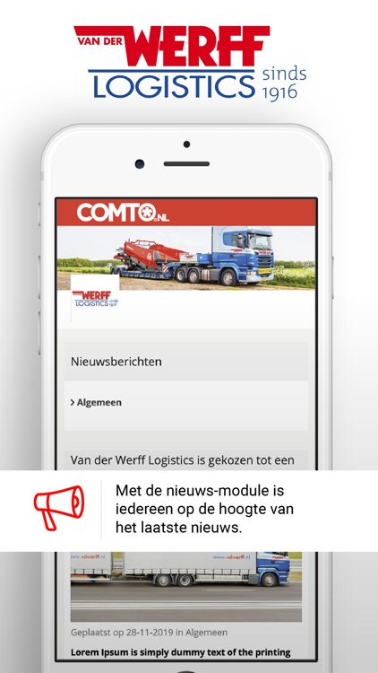 COMTO - Van der Werff logistic