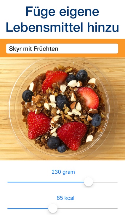 Visueller Kalorienzähler screenshot-3