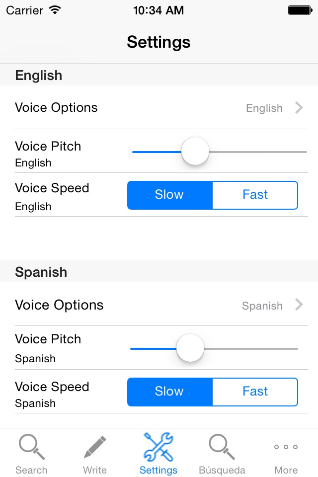 Spanish Dictionary English screenshot 3