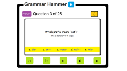 PAM Grammar Hammer 6 screenshot 4