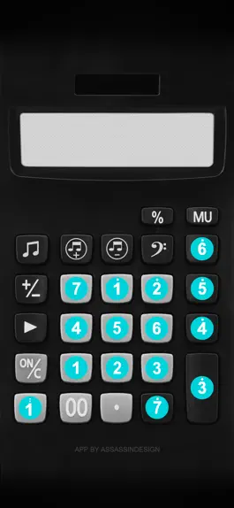 Game screenshot 计算器音乐 apk