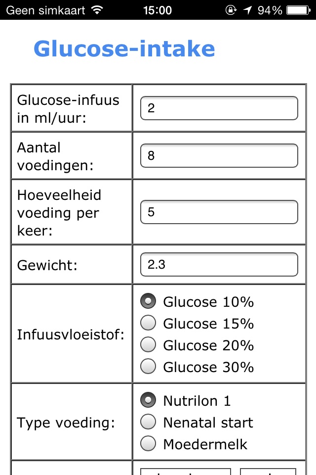 Formules kindergeneeskunde screenshot 4