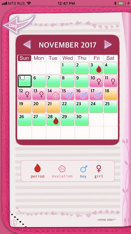 Maybe Baby™ Fertility Tracker screenshot-0