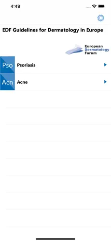 Captura de Pantalla 1 EDF-Guidelines iphone