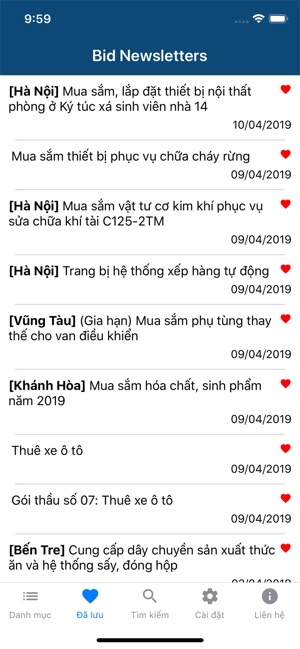 Bid Newsletters - Tra cứu thầu(圖4)-速報App