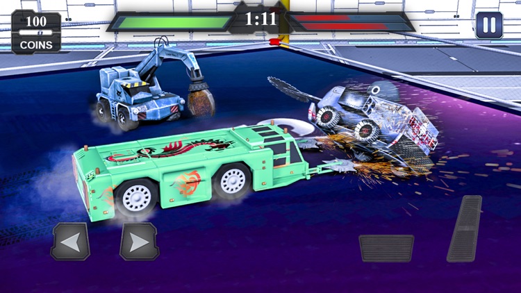 Robot Car War Battle Arena