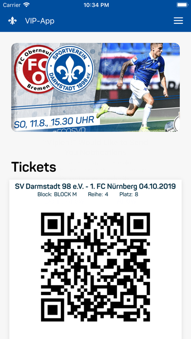 How to cancel & delete SV Darmstadt 98 VIP-App from iphone & ipad 1