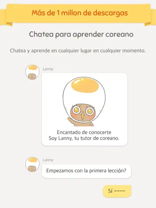 Captura 1 Eggbun: Aprender Coreano Diver iphone