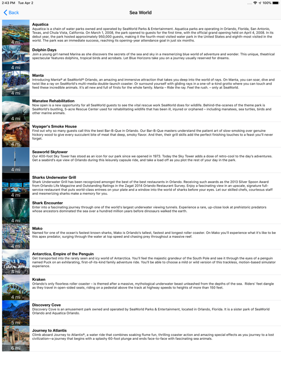 Screenshot #6 pour VR Guide: Orlando Theme Parks