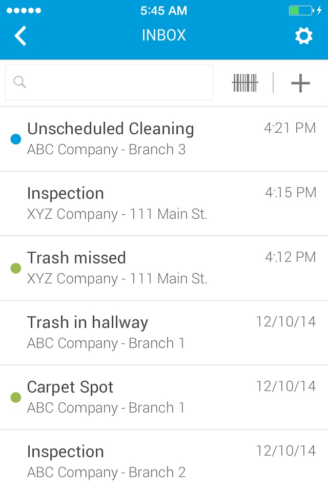 CleanTelligent Mobile screenshot 2