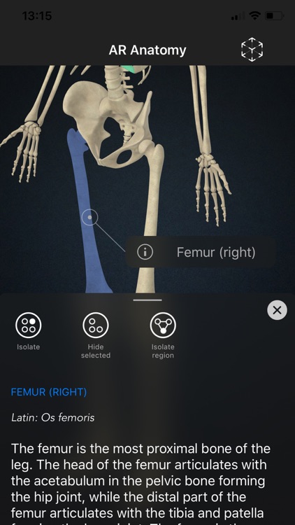 AR Anatomy: Skeleton screenshot-3