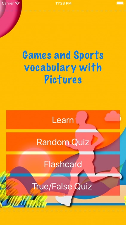 Sports Vocabulary With Pictures