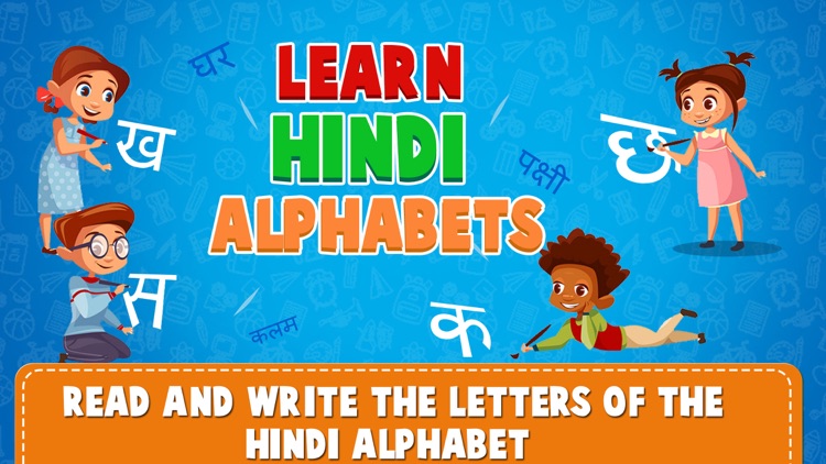Learn Hindi Alphabets Tracing