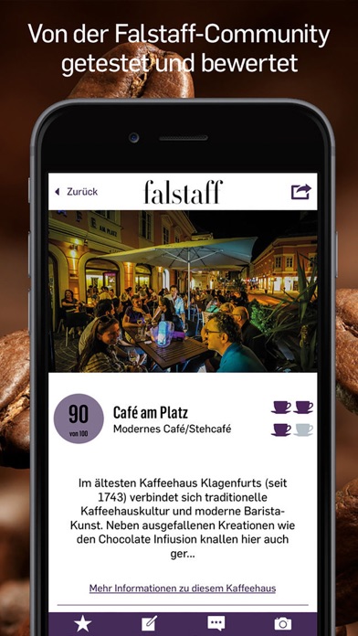 How to cancel & delete Caféguide Falstaff from iphone & ipad 2