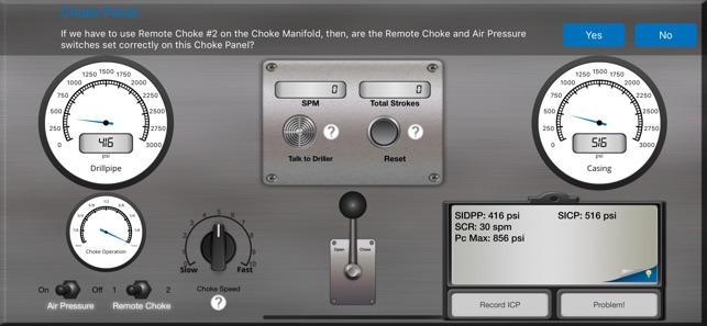 Well Control Simulator: IADC