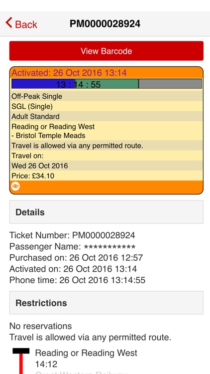 RailBlazers m-tickets screenshot-3