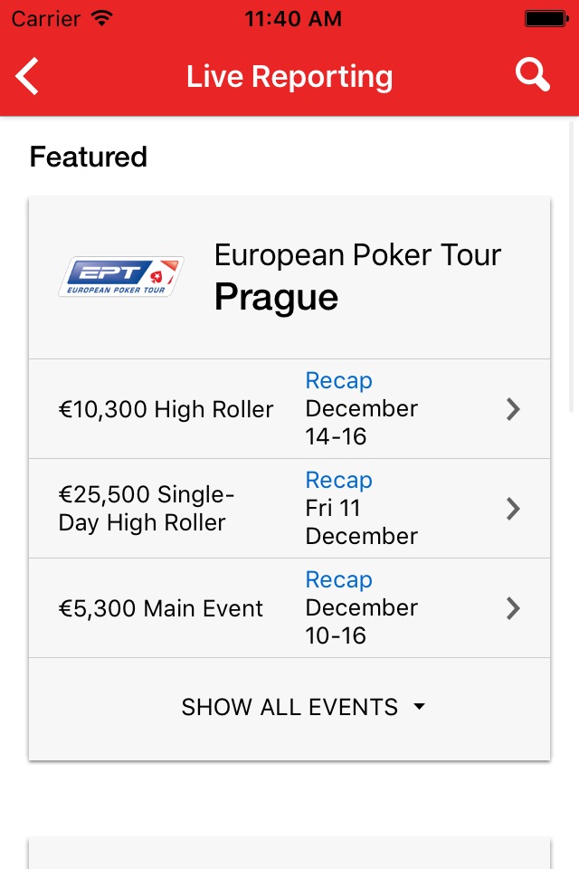 PokerNews.com screenshot 2