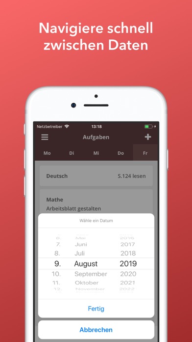 Schüleragenda screenshot 2