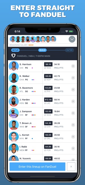 RotoGrinders Daily Fantasy(圖9)-速報App