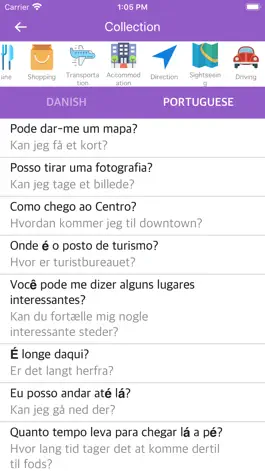Game screenshot Danish-Portuguese Dictionary apk