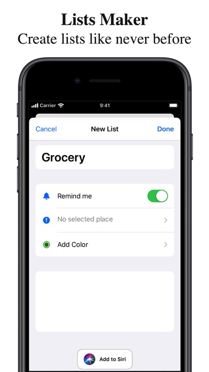 Grocery - Shopping List screenshot-3