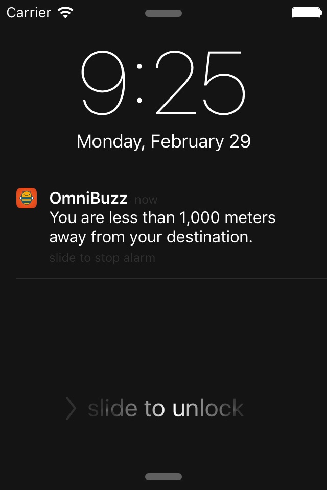 OmniBuzz - Bus Alarm screenshot 4