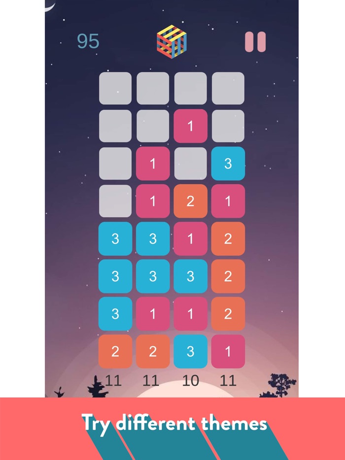 Drop Blocks Number Puzzle
