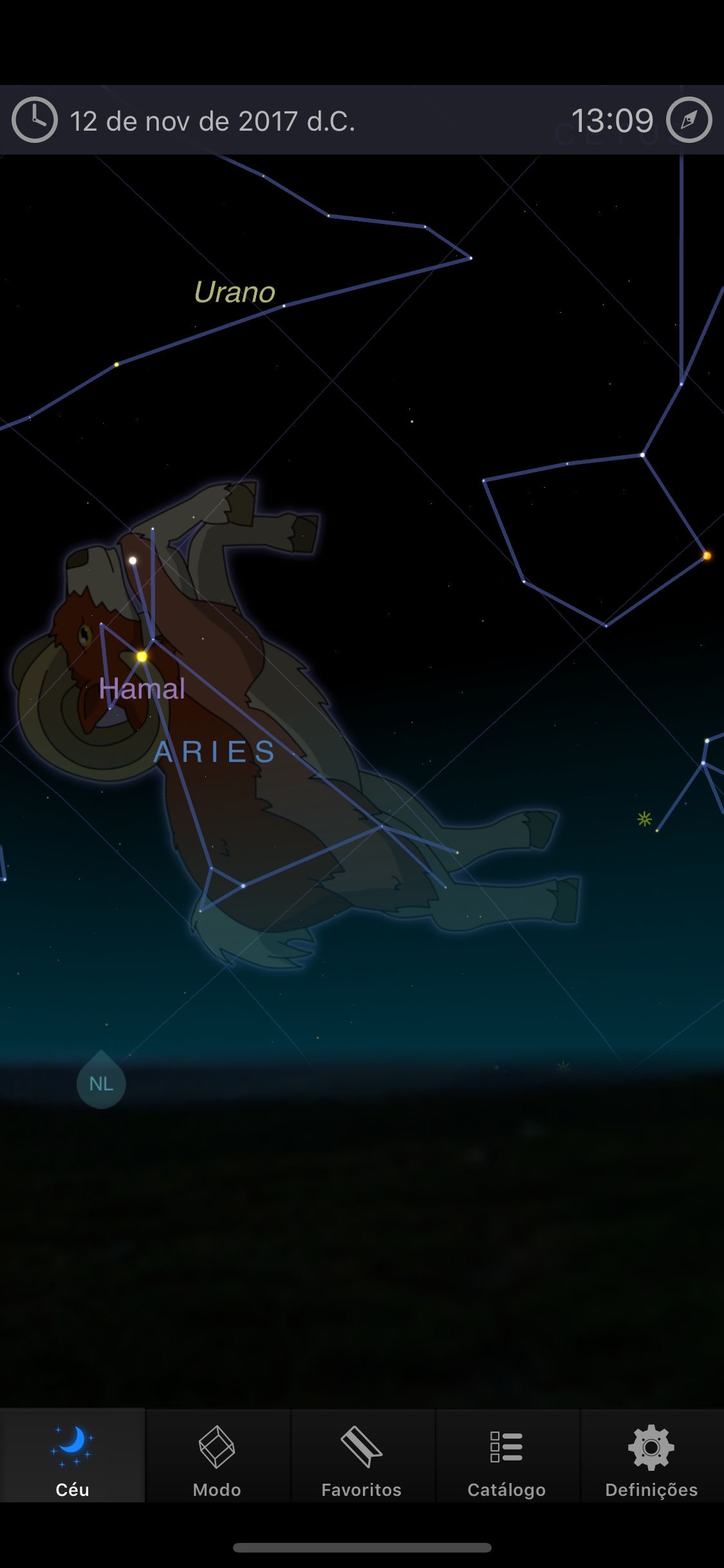 Screenshot do app Astro 3D+