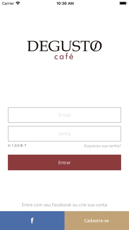 Degusto Café App