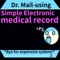 Easy prescription-print with simple medical record