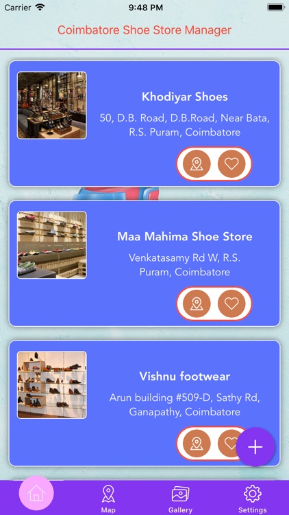 Coimbatore Shoe Store Manager