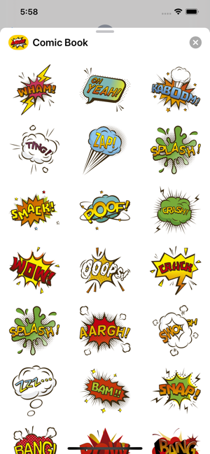 Comic book top stickers(圖3)-速報App