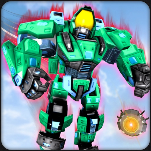 Justice Robot War Battle Icon