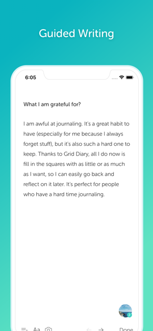 Grid Diary Classic App Store'da