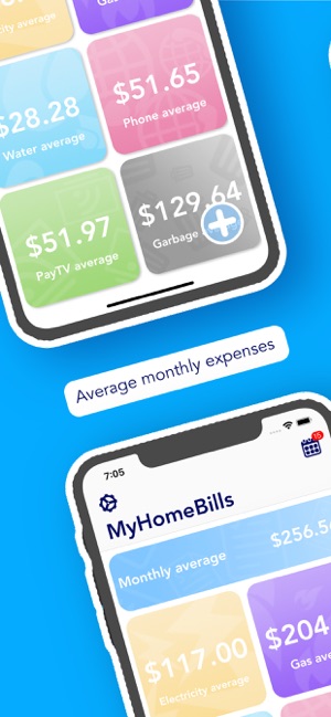 My Home Bills -  Bill Tracker