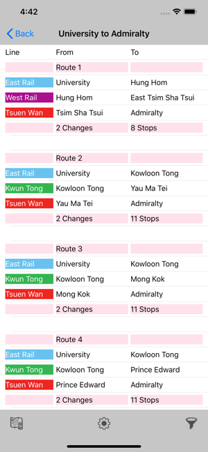 Hong Kong Metro Route Planner(圖2)-速報App