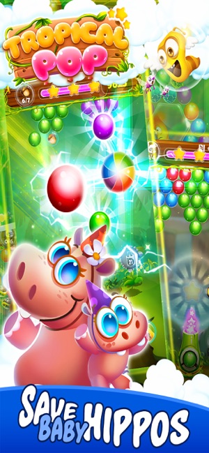 Tropical Pop: Bubble Shooter