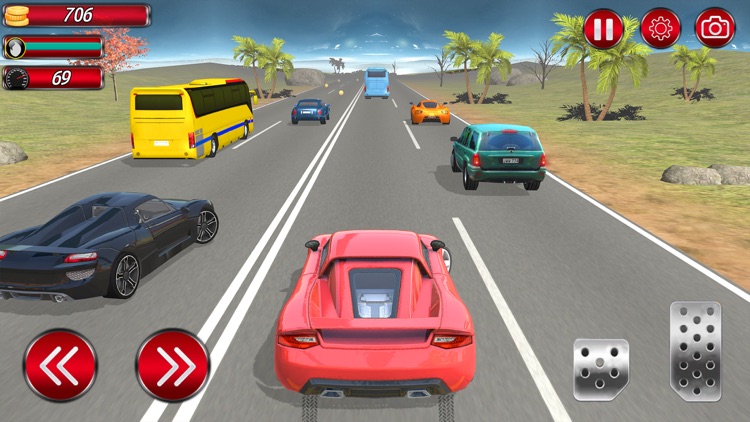 Traffic Highway Car Racer screenshot-4