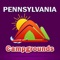 Pennsylvania Campgrounds & RV Parks is the #1 RV and tent camping app that makes it easy to find campgrounds, RV parks and RV resorts across the Pennsylvania