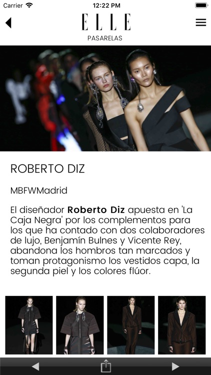 ELLE : Moda Belleza  Pasarelas screenshot-3