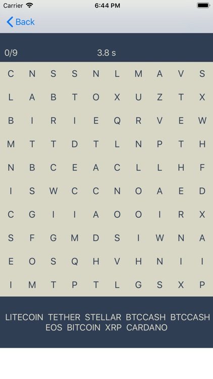 Crypto Word Search - Find Coin