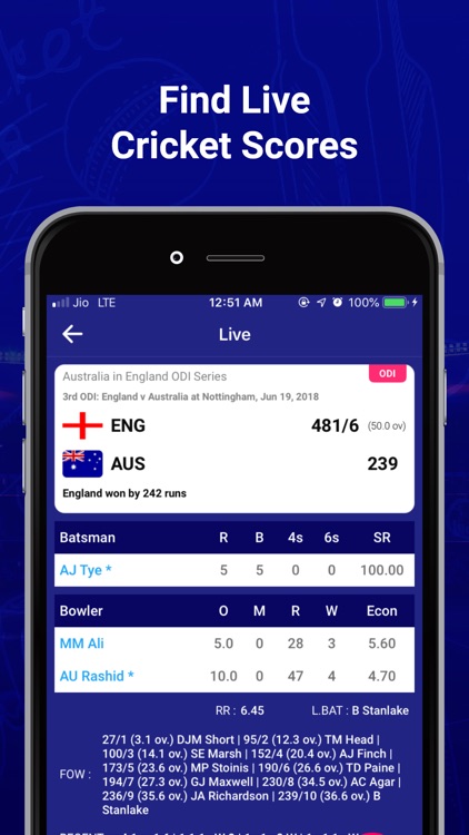 CricUP - Cricket Scores & News screenshot-4