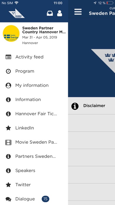 How to cancel & delete Business Sweden Events from iphone & ipad 1