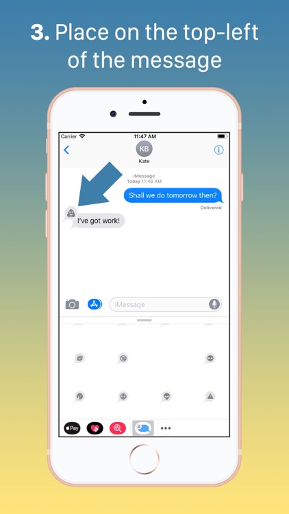 Tapback React