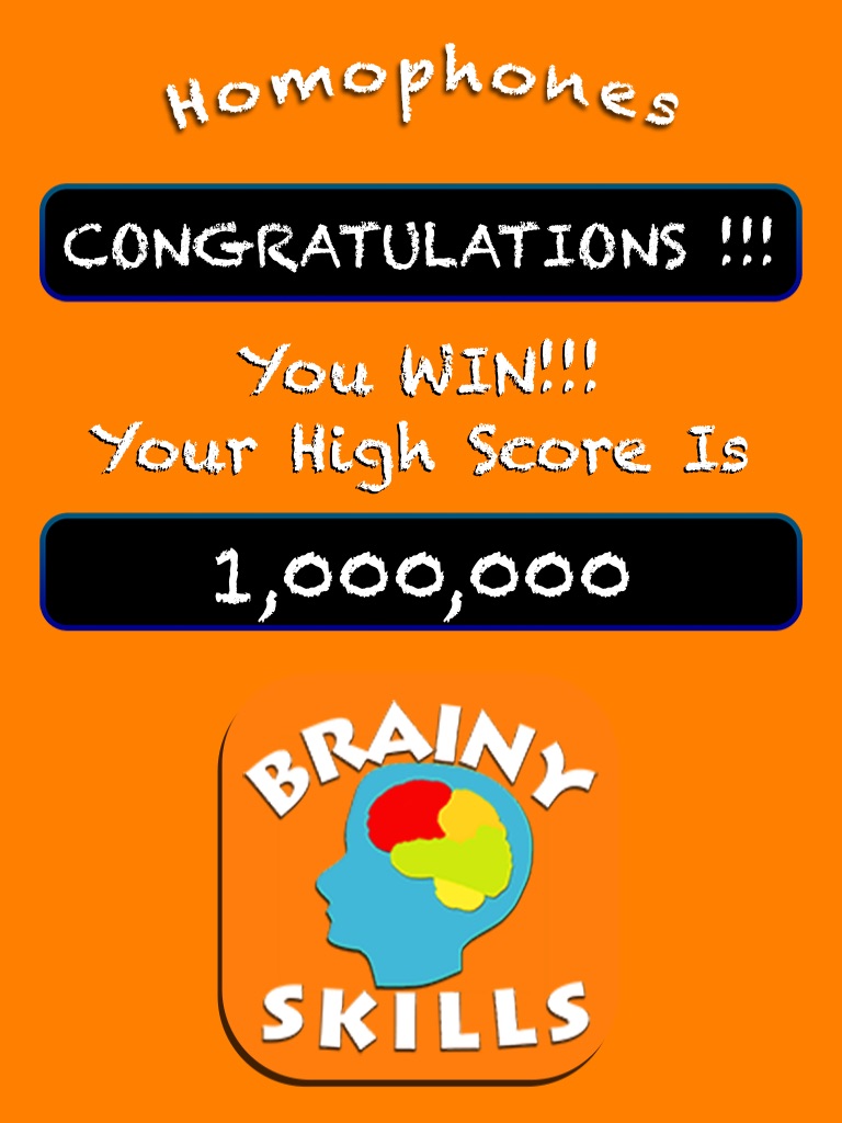 Brainy Skills Homophones screenshot 4