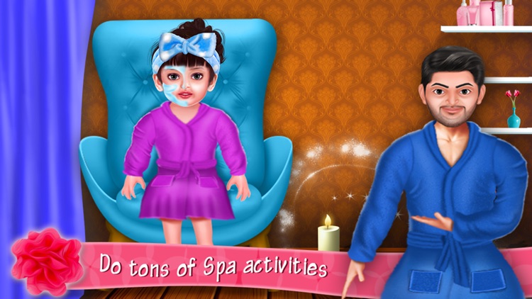Aadhya's Spa Day With Daddy screenshot-4